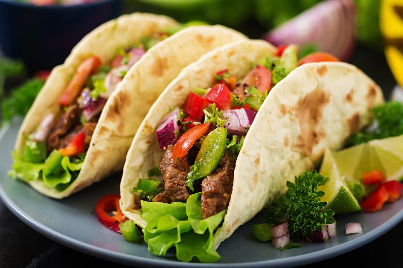 Tacos from the Taco Bar at the NFB of PA 2024 State Convention in Erie.